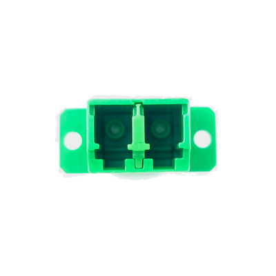 Fonction d'adaptateur à fibre optique à oreille verte A LC APC pour la connexion à fibre optique