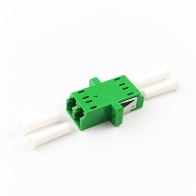 Fonction d'adaptateur à fibre optique à oreille verte A LC APC pour la connexion à fibre optique