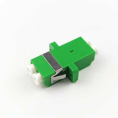 Fonction d'adaptateur à fibre optique à oreille verte A LC APC pour la connexion à fibre optique