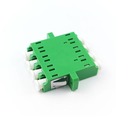 LC/APC Adaptateur à fibre optique Transformation carrée auriculaire en couleur verte