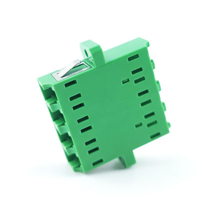 LC/APC Adaptateur à fibre optique Transformation carrée auriculaire en couleur verte