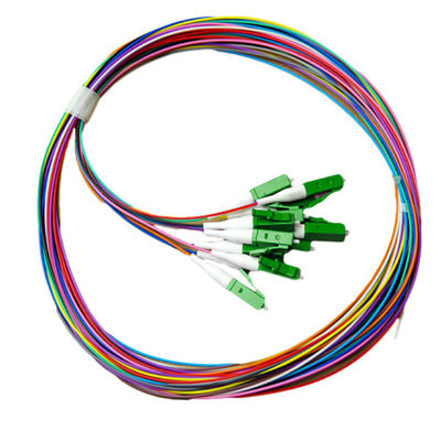 Connexion à fibre optique Meilleur LC APC Pigtail à fibre optique avec 5