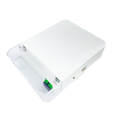 Réseau FTTH Panneau de prise de fibre optique intérieure avec 1 type de connecteur SC de base