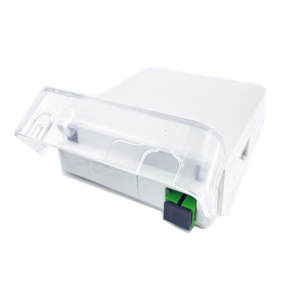 Réseau FTTH Panneau de prise de fibre optique intérieure avec 1 type de connecteur SC de base