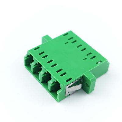 LC/APC Adaptateur à fibre optique Transformation carrée auriculaire en couleur verte