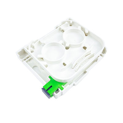 Réseau FTTH Panneau de prise de fibre optique intérieure avec 1 type de connecteur SC de base