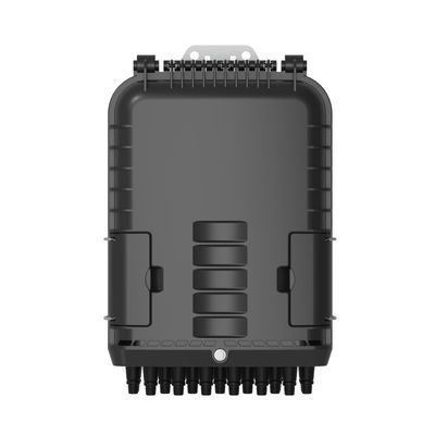 Boîte de séparation en fibre optique FTTH extérieure pour 48 capacités d'épissage et 3 ports principaux de câbles