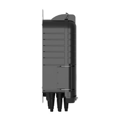 Boîte de séparation en fibre optique FTTH extérieure pour 48 capacités d'épissage et 3 ports principaux de câbles