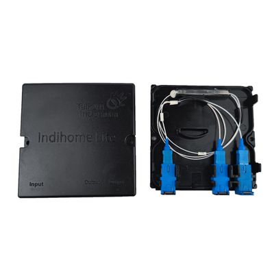Plaque de face de séparateur de fibres optiques en plastique de type connecteur SC pratique pour les réseaux intérieurs