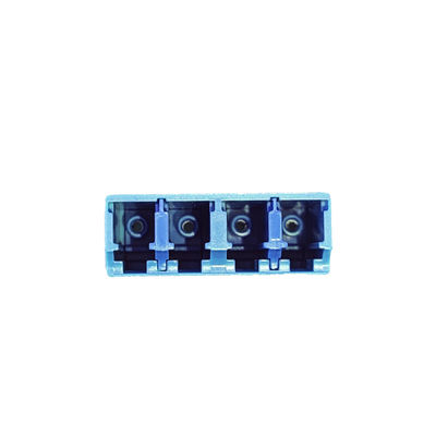 Solution FTTH économe en espace Standard Flange sans oreille Carré LC UPC Adaptateur de fibre optique