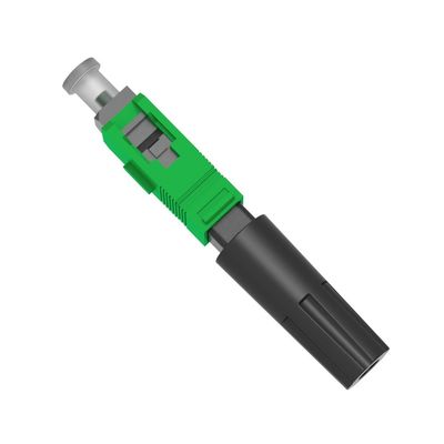 Connecteur rapide Simplex SC APC câble à goutte en fibre optique avec assemblage de champ poli UPC