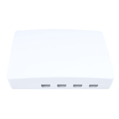 SC Connecteur 4 cœurs Panneau de prise de fibre optique en plastique pour les réseaux FTTH 5