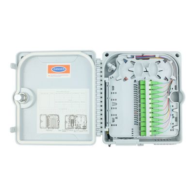 Boîte de distribution en fibre optique accès FTTH extérieur 12 cœurs Termination IP68 Puissance télécom