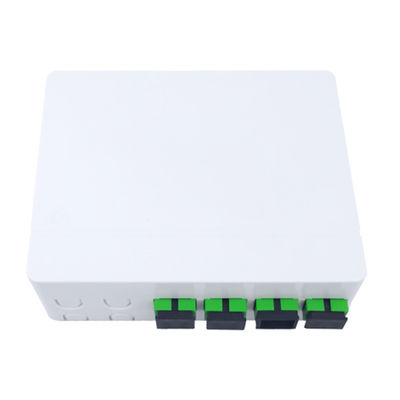 5 FTTX 4 cœurs panneau de prise de fibre optique en plastique pour et FTTX