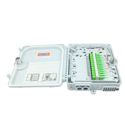Boîte de distribution en fibre optique accès FTTH extérieur 12 cœurs Termination IP68 Puissance télécom