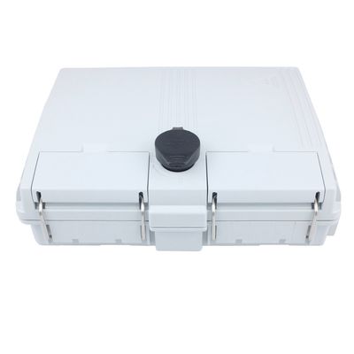 Boîte de distribution en fibre optique à 12 cœurs pour réseau FTTH extérieur Connecteur SC inclus