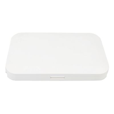 Réseau FTTH Intérieur Blanc 1 noyau Plaque de face en plastique à fibre optique Panneau de prise SC Connecteur de type 5