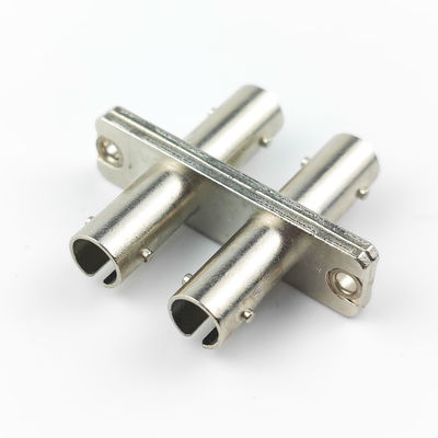 ST APC Coupler à fibre optique rectangulaire duplex à 2 ports pour FTTH 5
