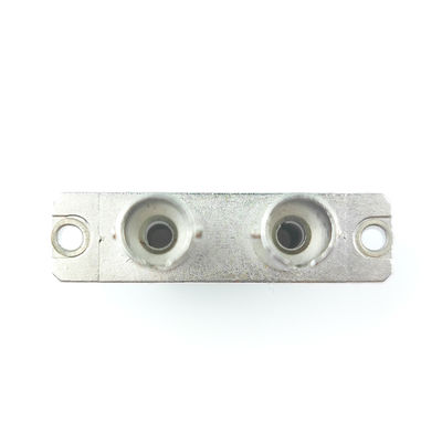 ST APC Coupler à fibre optique rectangulaire duplex à 2 ports pour FTTH 5