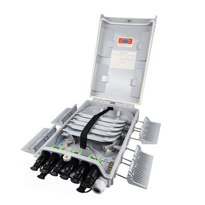 Splitters à fibre optique pré-connectés à 8 cœurs pour la distribution de réseaux FTTH extérieurs