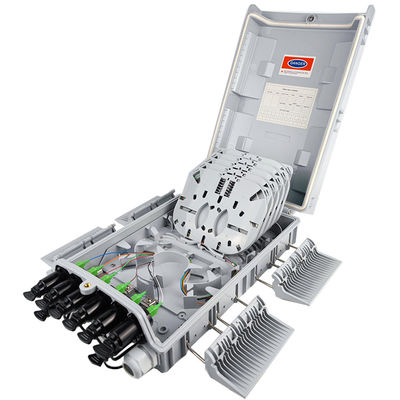Splitters à fibre optique pré-connectés à 8 cœurs pour la distribution de réseaux FTTH extérieurs