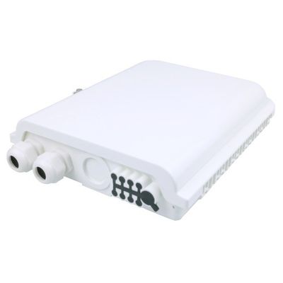 Boîte de distribution de fibres optiques FTTH extérieures à 8 cœurs avec 3 temps