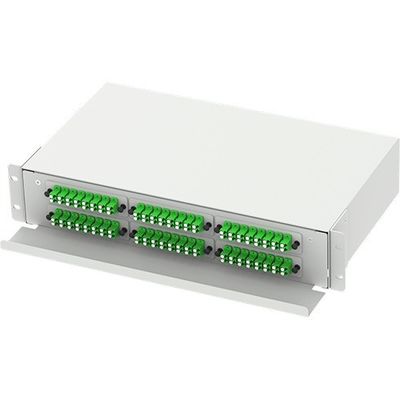 FTTX 1U type tiroir intérieur sous ODF 19 pouces cadre de distribution optique à fibre pour réseau LC