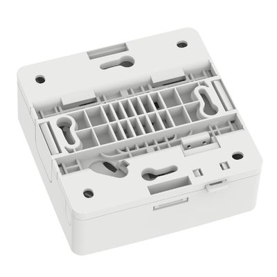 Panneau de connexion de plaque de face en fibre optique en plastique à 4 cœurs FTTX intérieur avec type de connecteur SC