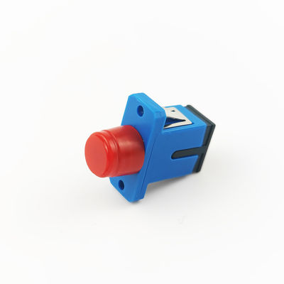 Adaptateurs de fibres optiques hybrides FTTH Coupleurs à manche en zirconium et connecteurs SC FC
