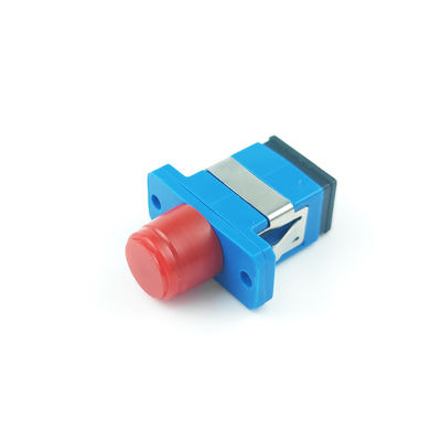 Adaptateurs de fibres optiques hybrides FTTH Coupleurs à manche en zirconium et connecteurs SC FC