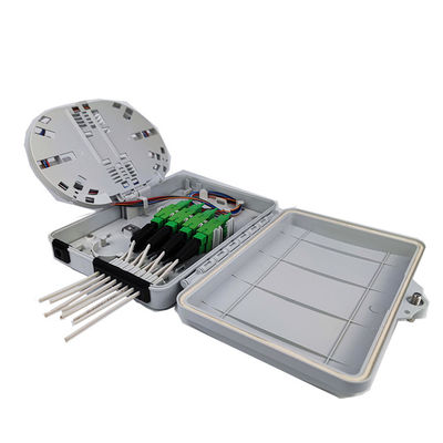 Accès extérieur FTTH IP65 8 cœurs Boîte de terminaison en fibre optique pour la distribution de réseau