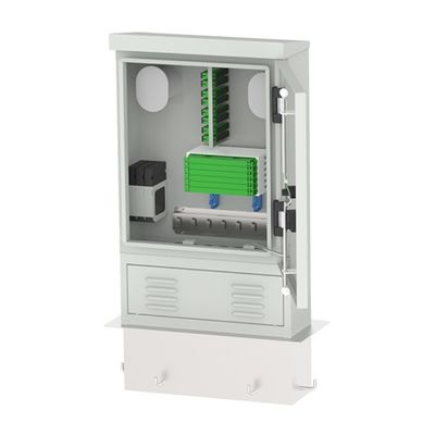 Type de connecteur SC FC LC ST FDC 48A FTTH Armoire de distribution extérieure en fibres résistantes à l'eau