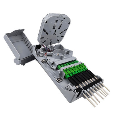 PC Matériau ABS Utilisé Réseau ODN FTTH IP65 Extérieur 8 cœurs Boîte de terminaison en fibre optique