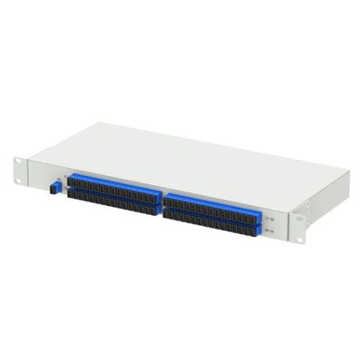 Panel de séparation de fibres optiques de 19 pouces prêt FTTX pour réseaux ODN et applications FTTX