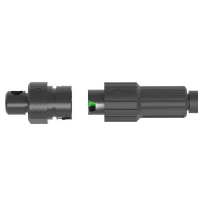 FTTA Mini SC adaptateur de fibre optique étanche à l'eau Pré-connecté câble de patch avec connecteur SC APC