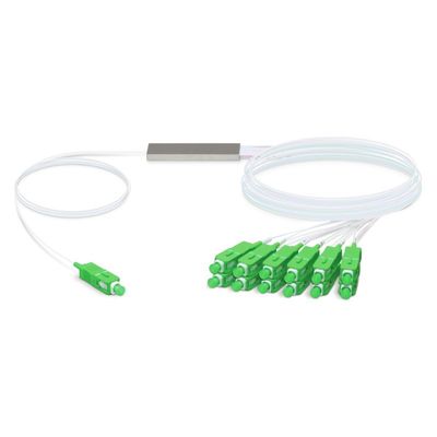 Connecteur LC à fibre optique de 19 pouces pour le réseau FTTH