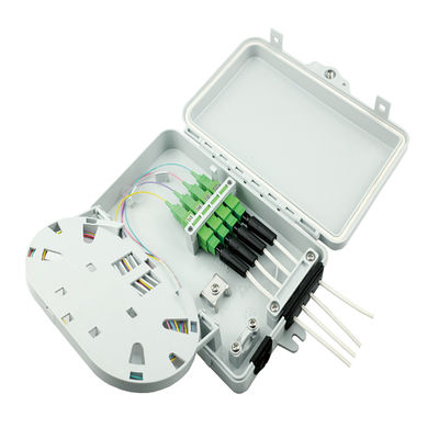 Accès au réseau FTTH extérieur IP65 4 cœurs Accès à la boîte de terminaison/distribution en fibre optique