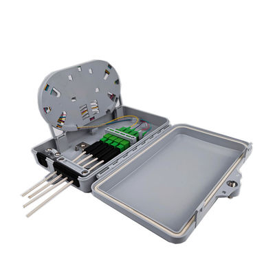 Accès au réseau FTTH extérieur IP65 4 cœurs Accès à la boîte de terminaison/distribution en fibre optique