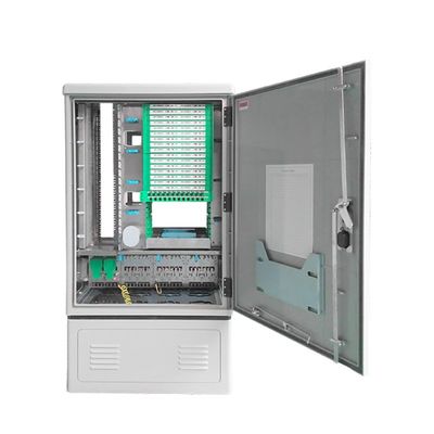 Armoire de distribution de fibres extérieures de réseau LAN câblé avec 10 temps et protection IP65