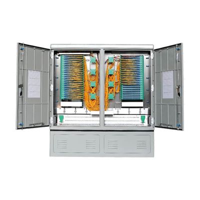 Réseau LAN câblé FDC 576A IP65 FTTH SMC Armoire de distribution en fibre extérieure avec 10
