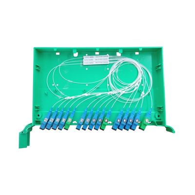 Cabinet de distribution de fibres extérieures IP65 SMC pour réseau LAN filaire FTTH FTTX