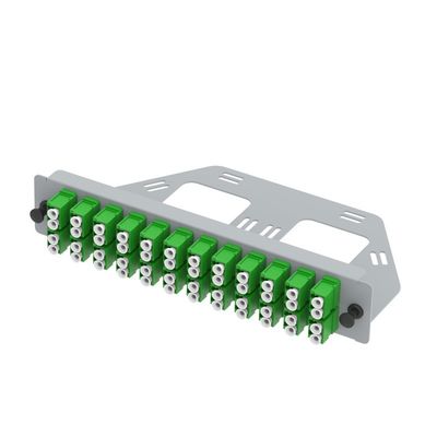 576 cœurs haute densité Flip Down 19 pouces panneau de patch de fibre optique pour réseau LAN filaire