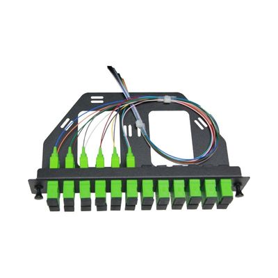 576 cœurs haute densité Flip Down 19 pouces panneau de patch de fibre optique pour réseau LAN filaire