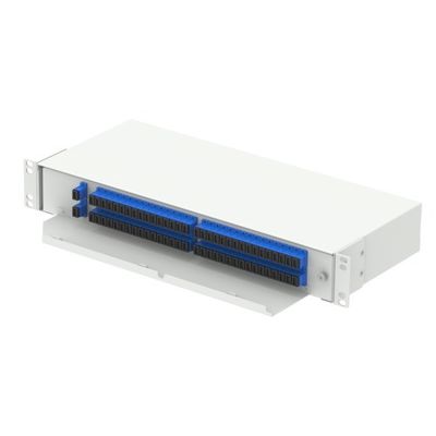Connecteur LC à fibre optique de 19 pouces pour le réseau FTTH