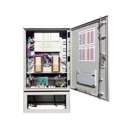 288 Capacité FDC IP65 Armoire de distribution extérieure en fibre pour réseau télécom FTTX 10