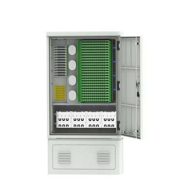 Cabinet de distribution de fibres extérieures en gris FDC 288A ip65 FTTH SMC avec garantie de 10 ans