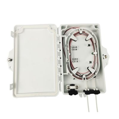 Accès au réseau en extérieur FTTH IP65 Boîte de terminaison en fibre optique 2 cœurs PC ABS