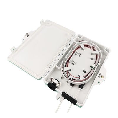 Accès au réseau en extérieur FTTH IP65 Boîte de terminaison en fibre optique 2 cœurs PC ABS