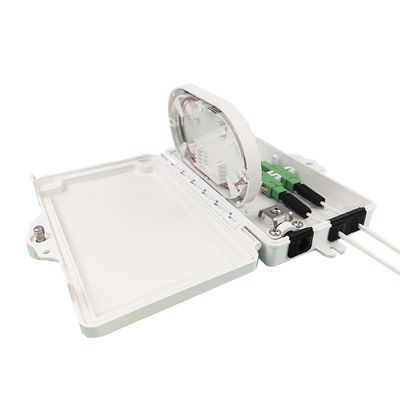 Accès au réseau en extérieur FTTH IP65 Boîte de terminaison en fibre optique 2 cœurs PC ABS