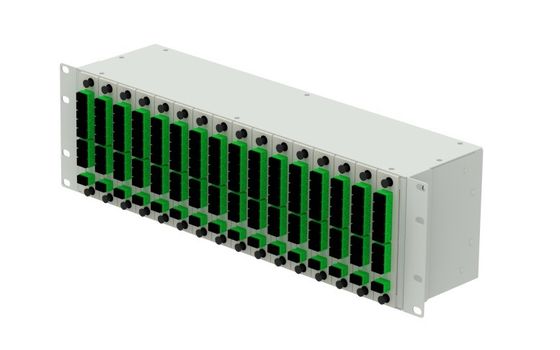 Armoire de télécommunication extérieure en acier inoxydable pour une fiabilité du réseau
